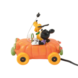 Disney Village - Mickey & Pluto in Pimpkin Car - NEW 2026