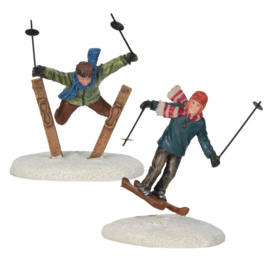 Ski jumper - set of 2