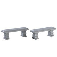 Plaza Bench, Set Of 2