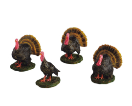 Gobbling Turkeys