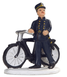 Politieman met fiets - Bromsnor
