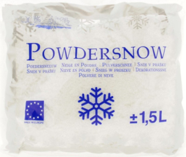 Powdersnow  +/- 1.5 ltr.