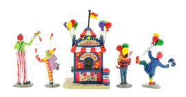 Carnival Ticket Booth with Figurines 
