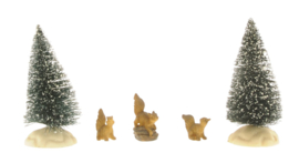 Squirrels 3pcs. 2-3cm