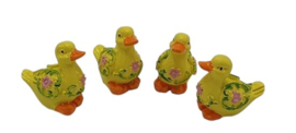 Duck, Set Of 4, 2.5cm