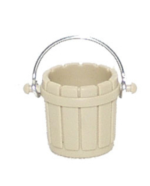 Water bucket plastic wood tone 1.3 cm