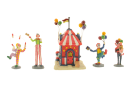 Carnival Ticket Booth with Figurines