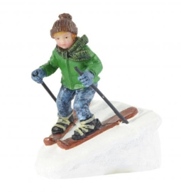 Rudolph skiing