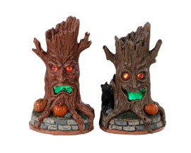 Haunted Tree Trunks, Set Of 2