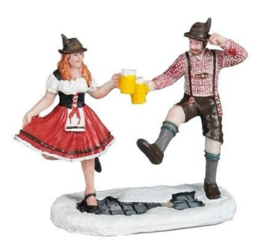 Toasting man and woman - NEW 2025