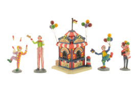 Carnival Ticket Booth with Figurines