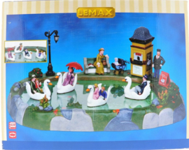 Swan Boat Rides, Set Of 11 