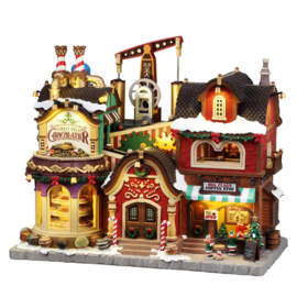 The Holly Jolly Chocolatier & Mrs. Claus Coffee Shop - NEW 2026 PRE-ORDER