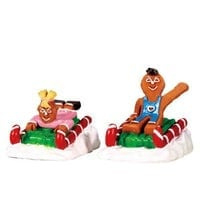 Sweet Sledding, Set Of 2