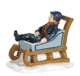 Boy On Sledge