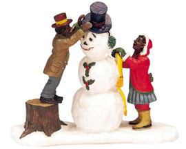 Dressing Mr. Snowman