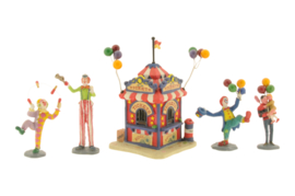 Carnival Ticket Booth with Figurines