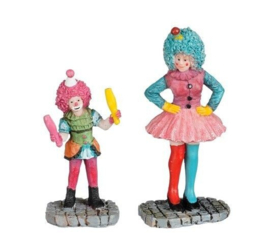 Carnaval clowns 2 pieces - NEW 2025