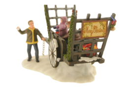 Playing With Snow Around Carriage