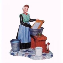 Greet Van Steenbergen Doing Laundry