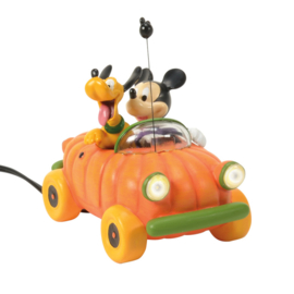 Disney Village - Mickey & Pluto in Pimpkin Car - NEW 2026
