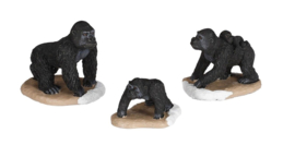 Gorilla Family, Set of 3