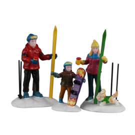 Family Ski Day, Set Of 3 - NEW 2026 PRE-ORDER