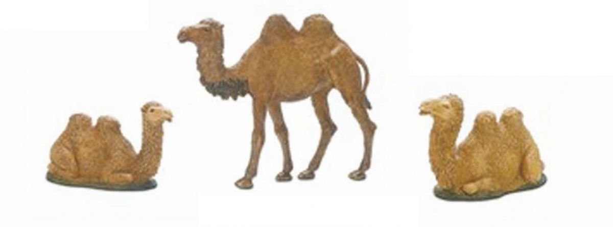 Camel, set of 3 10cm