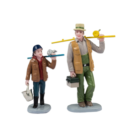 Fishin' Time,  Set Of 2 - NEW 2024