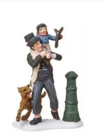 New England Village - Bob Cratchit & Tiny Tim