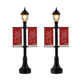 Lamp Post Banners, Set Of 2 - NEW 2026 PRE-ORDER