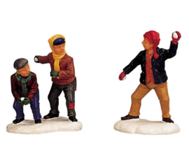 Snowball Fight, Set Of 2