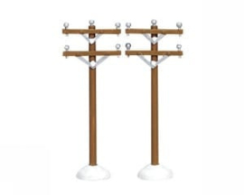 Telephone Poles, Set Of 2