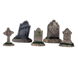 Tombstones, Set Of 5
