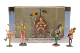 Carnival Ticket Booth with Figurines - Carole Town - Import United States
