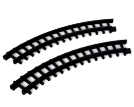 2-PC Curved Track For Christmas Express