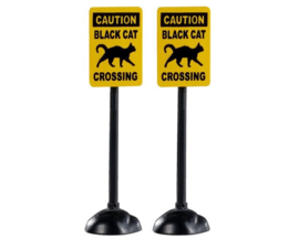 Scary Road Signs, Set Of 2