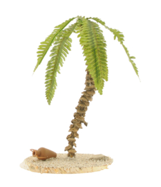 Palm tree with amphora and sand approx. 18cm