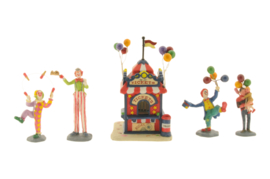 Carnival Ticket Booth with Figurines