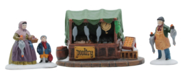 Dickens Village - Poultry Market Set Of 3