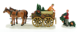 Christmas Tree Wagon, Set of 2