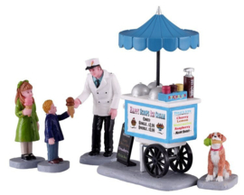 Happy Scoops Ice Cream Cart, Set Of 5