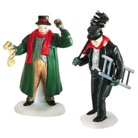 Town Crier And Chimney Sweep, Set Of 2