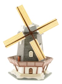 Lakeside Wooden Windmill