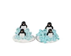 Candy Penguin Colony, Set Of 2