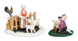 Folklore farmers, set of 2