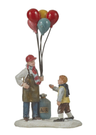 Fair ground selling balloons