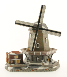 Molen met LED verlichting