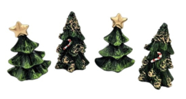 Tree, Set Of 4, 5cm