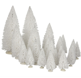 Tree white assorted 21 pieces